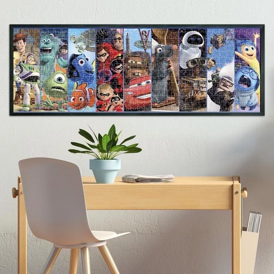 Disney Puzzel Pixar Panorama Karton 1000-delig 4 Disney Puzzel Pixar Panorama Karton 1000-delig - Afbeelding 4