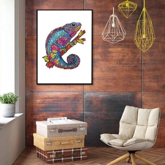 Jigsaw Mystery Chameleon 037 A3 |Legpuzzel Kameleon | Houten Puzzel | 200 Stukjes | Dierenpuzzel| Meer Dan 50 Verschillende Modellen 5 Jigsaw Mystery Chameleon 037 A3 |Legpuzzel Kameleon | Houten Puzzel | 200 Stukjes | Dierenpuzzel| Meer Dan 50 Verschillende Modellen - Afbeelding 5