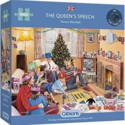 Gibsons The Queen's Speech Puzzel (1000 Stukjes)