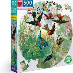 EeBoo Hummingbirds Vormpuzzel 500 Stuk(s) Dieren