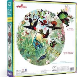 EeBoo Hummingbirds Vormpuzzel 500 Stuk(s) Dieren -Exporteren puzzels winkel 550x567 1