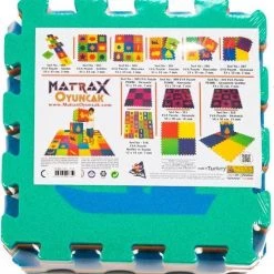 Matrax Puzzelmat - Vloermat - Speelkleed - Speelmat Foam - Foam Mat - 33x33cm -Exporteren puzzels winkel 550x567