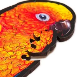 UNIDRAGON Houten Puzzel Dier - Speelse Papegaaien - 193 Stukjes - Medium 44x25 Cm -Exporteren puzzels winkel 550x568 6