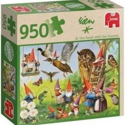 Jumbo Premium Collection Puzzel Rien Poortvliet: Met De Kabouters In Het Bos - Legpuzzel - 950 Stukjes