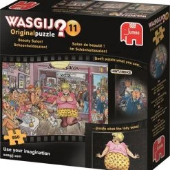 Wasgij Original 11 Schoonheidssalon Puzzel - 950 Stukjes -Exporteren puzzels winkel 550x577 2