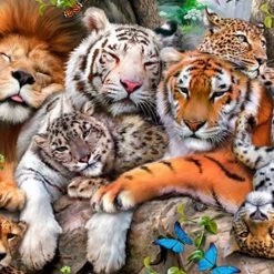 Wooden City Legpuzzel Jungle 37,5 X 25,4 Cm Hout 300 Stukjes -Exporteren puzzels winkel 550x578