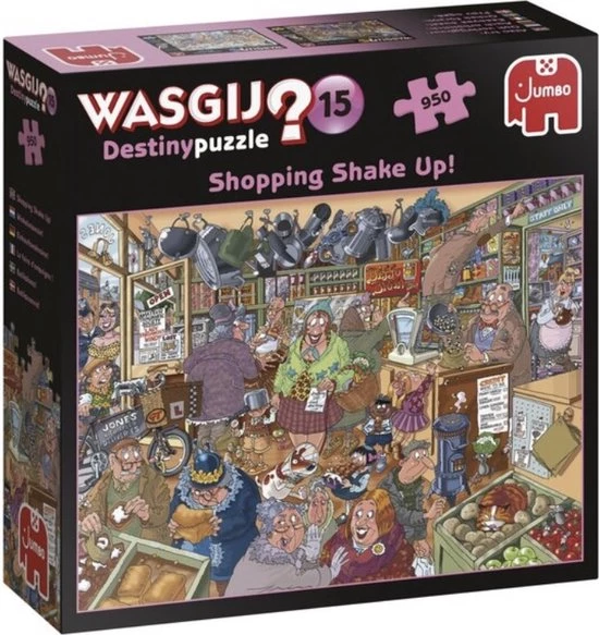 Jumbo Wasgij Destiny 15 Shopping Shake Up! 950 Stukjes Puzzel 1 Jumbo Wasgij Destiny 15 Shopping Shake Up! 950 Stukjes Puzzel