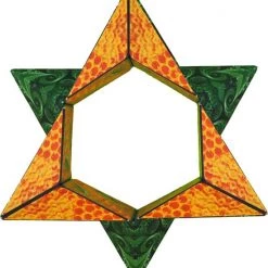 Geobender Magneetkubus - 72 Geometrische Vormen - Bees - Bijen -Exporteren puzzels winkel 550x608 1