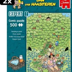 2x Jan Van Haasteren Expert 2: Picknick Plezier Puzzel - 500 Stukjes 6 2x Jan Van Haasteren Expert 2: Picknick Plezier Puzzel - 500 Stukjes -Exporteren puzzels winkel 550x613
