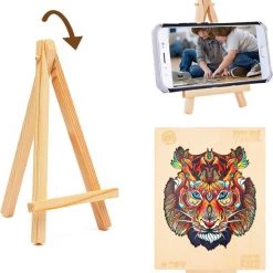 Brickkies , Sterke Tijger, Invincible Tiger, Jigsaw Puzzle, Houten Puzzel, A3, Maat L, 39 X 35 Cm, 306 Stukjes 9 Brickkies , Sterke Tijger, Invincible Tiger, Jigsaw Puzzle, Houten Puzzel, A3, Maat L, 39 X 35 Cm, 306 Stukjes -Exporteren puzzels winkel 550x619 2