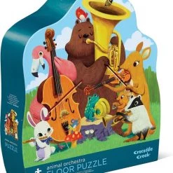 Crocodile Creek Gevormde Puzzel Animal Orchestra - 36 Stukjes