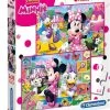 Clementoni - Superkleur Puzzels - Disney Minnie Happly Helpers - 2x20 Stukjes