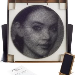 Ring String - Puzzel - Cre Ren String Art Van Elke Foto - Tekenreeks Kunst - String Art Kunstset - Gepersonaliseerd Cadeau - Maak Je Eigen Tekenreekskunst Van Elke Foto