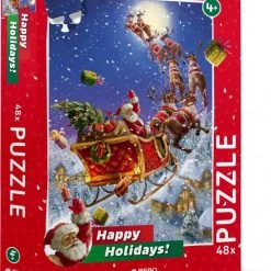Rebo Productions Rebo Legpuzzel 48 Stukjes - Santa