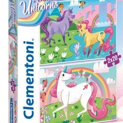 Clementoni PUZZEL 2X20 EENHOORN
