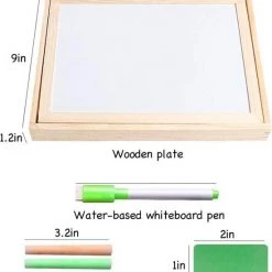 Merkloos Magnetische Verkleed Puzzel & Krijtbord - Alles In 1 Houten Speelbox - Multifunctioneel - 100 Stukken 12 Merkloos Magnetische Verkleed Puzzel & Krijtbord - Alles In 1 Houten Speelbox - Multifunctioneel - 100 Stukken -Exporteren puzzels winkel 550x673