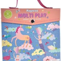 Floss & Rock Magnetische Speeldoos, Fantasy - 4 In 1 - 23.5 X 22.5 X 2cm