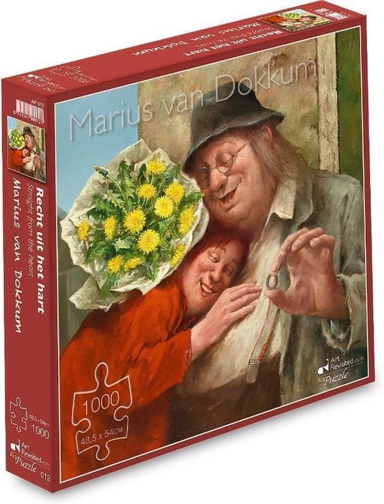 Puzzel 1000 Stukjes-Marius Van Dokkum-Recht Uit Het Hart 1 Puzzel 1000 Stukjes-Marius Van Dokkum-Recht Uit Het Hart