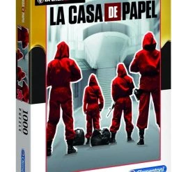 Clementoni Legpuzzel - La Casa De Papel - 1000 Stukjes, Puzzel Volwassenen
