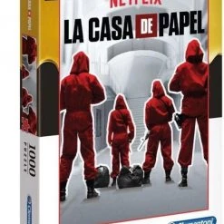 Clementoni Legpuzzel - La Casa De Papel - 1000 Stukjes, Puzzel Volwassenen -Exporteren puzzels winkel 550x731
