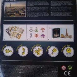 Revell 00141 Paris Skyline 3D Puzzel -Exporteren puzzels winkel 550x732 2