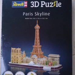 Revell 00141 Paris Skyline 3D Puzzel -Exporteren puzzels winkel 550x732 3