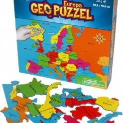 GEOtoys Europa Puzzel Voor Kinderen