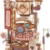 Robotime Marmeren Run 3D Puzzel Mechanische Houten Model Kits Voor Volwassen Om Laser Cut Jigsaw STEM Speelgoed Bouwbouwkits Voor Jongens (Chocoladefabriek)