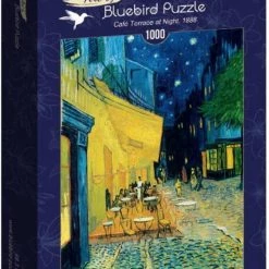 Art By BlueBird Vincent Van Gogh - Caf Terras In De Nacht, 1988 (1000 Stukjes, Kunst Puzzel)