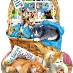 SunsOut Vormpuzzel Free Kitties