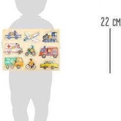 Small Foot Company Small Foot - City Vehicles Puzzle 8 Small Foot Company Small Foot - City Vehicles Puzzle -Exporteren puzzels winkel 550x763 3