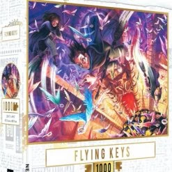The New York Puzzle Company New York Puzzle Company Harry Potter 1000 Stukjes Puzzel - Vliegende Sleutels -Exporteren puzzels winkel 550x786 1