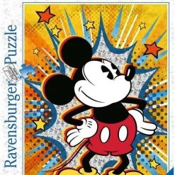 Ravensburger Puzzel Retro Mickey - Legpuzzel - 1000 Stukjes -Exporteren puzzels winkel 550x795 3
