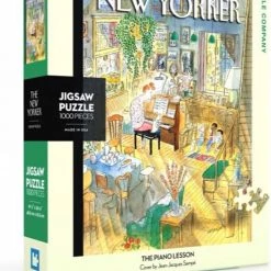 The New York Puzzle Company New York Puzzle Company The Piano Lesson - 1000 Pieces -Exporteren puzzels winkel 550x836